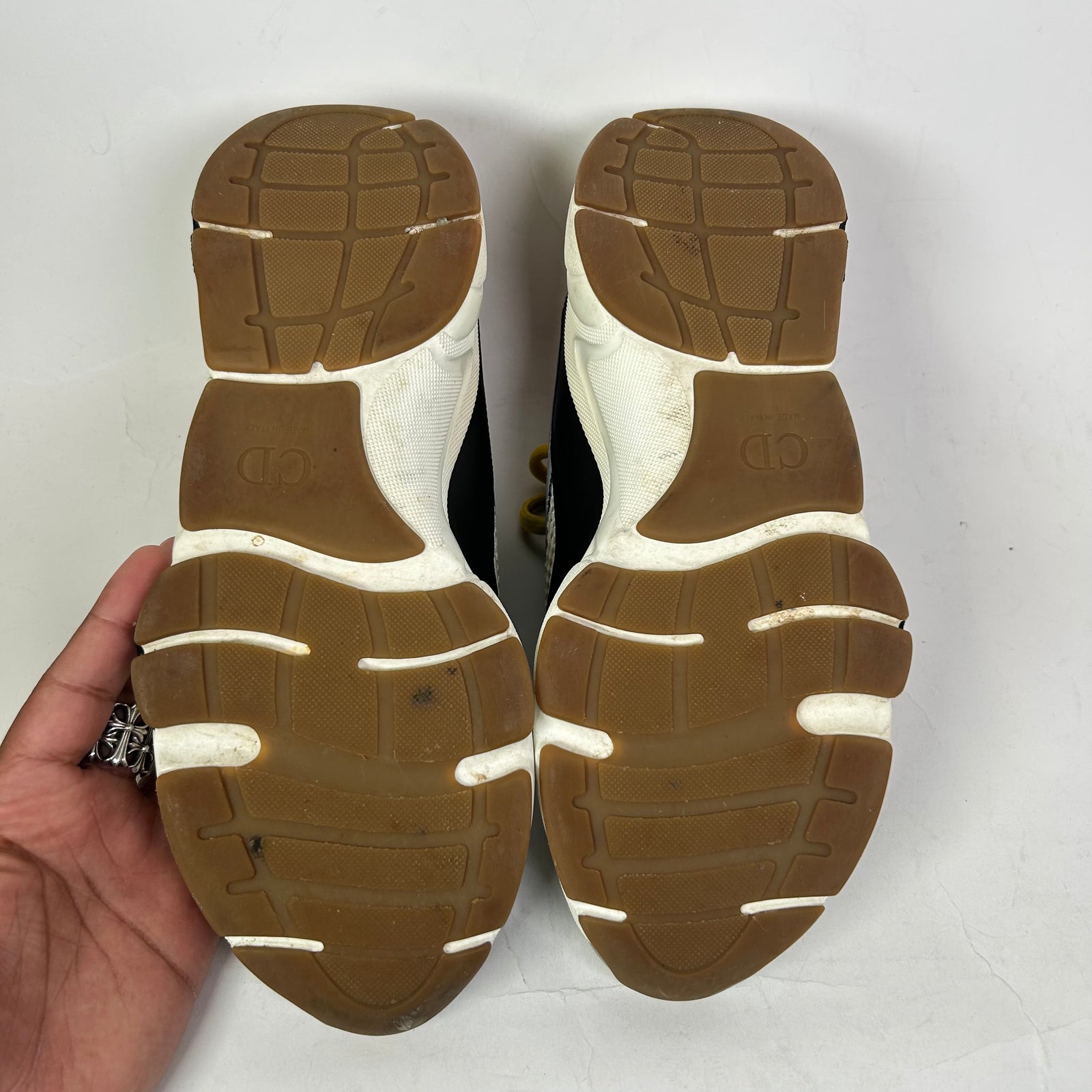 Dior x Peter Doig B22 Olive/Orange Sneaker