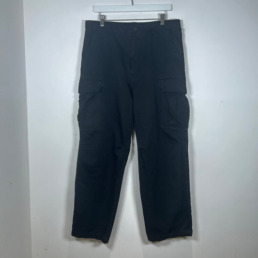 CDG Homme Black Cargo Pants Size 32