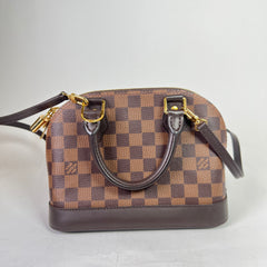 Louis Vuitton Ebene Damier Alma Bag