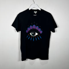 Kenzo Eye Print Black T-Shirt Size S