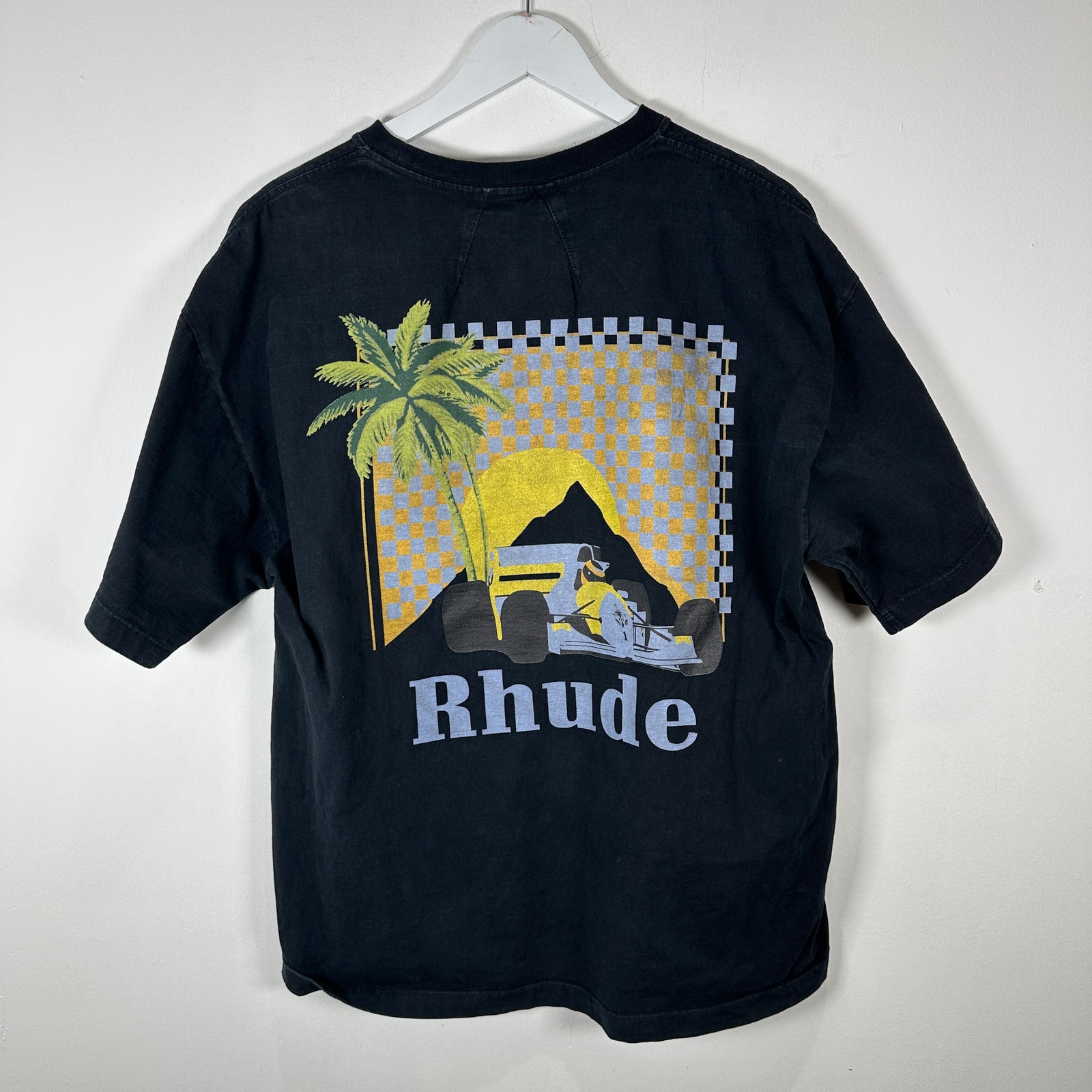 Rhude Black Tropical T-Shirt Size M