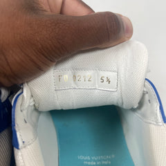 Louis Vuitton Blue/White Trainer Size LV 5.5