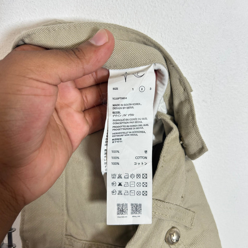Thug Club Straight-Leg Cargo Pants