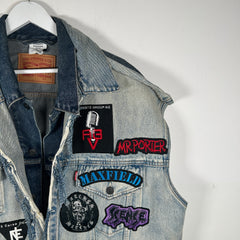 Vetements x Levis AW17 Double Trash Oversized Denim Vest Size S