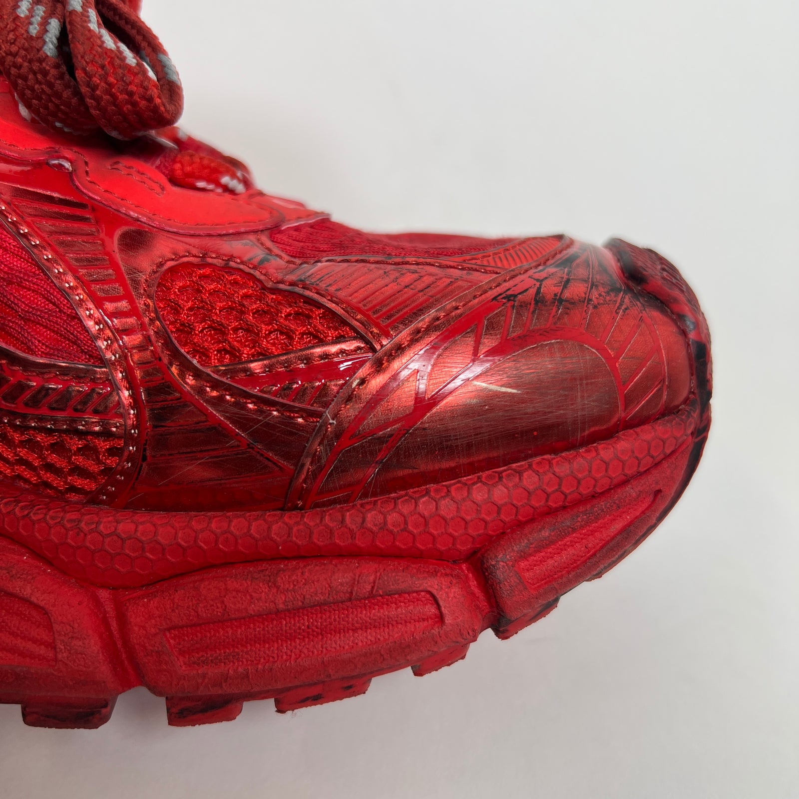 Balenciaga Red 3XL Sneaker Size 43