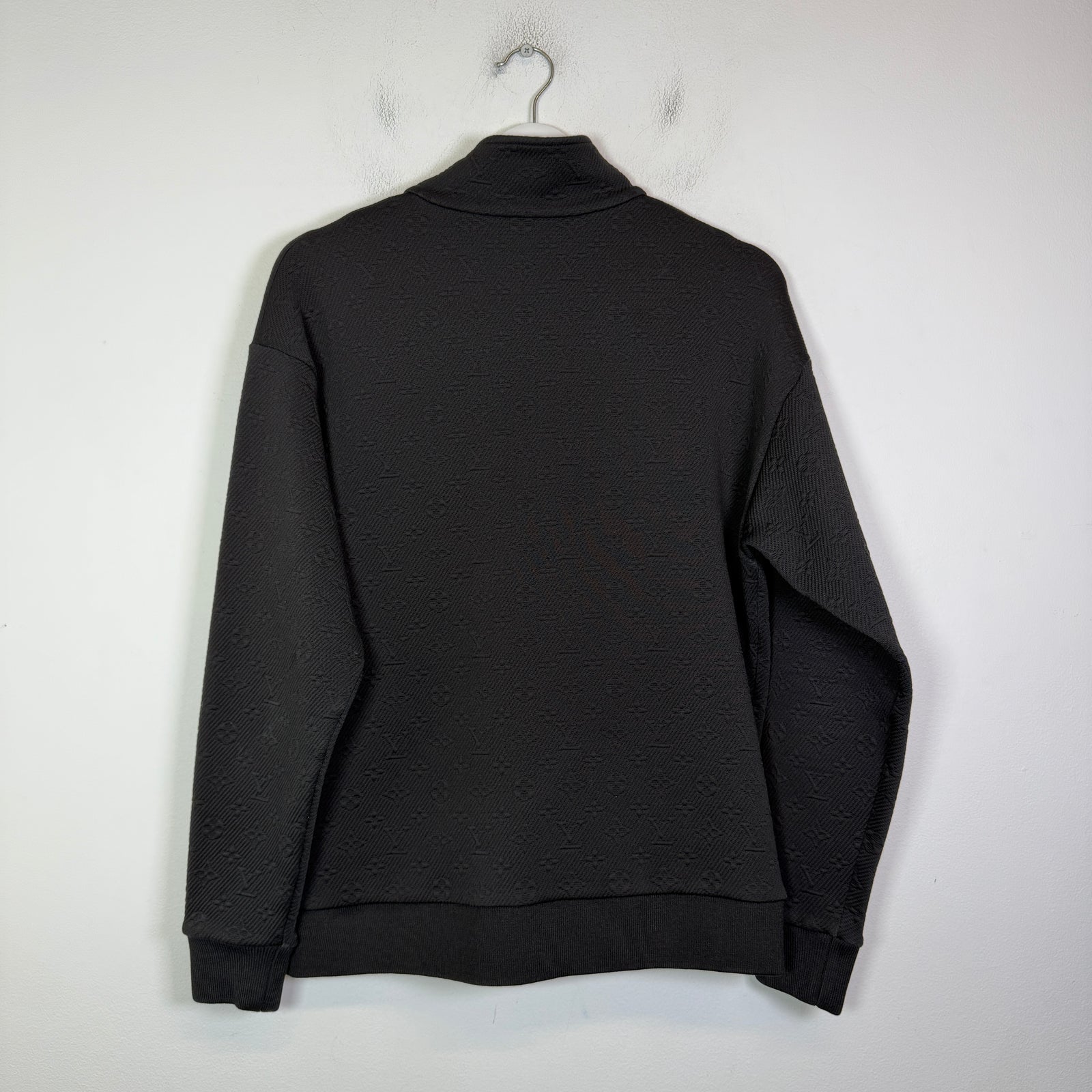 Louis Vuitton Monogram Embossed Zip-Up Jacket