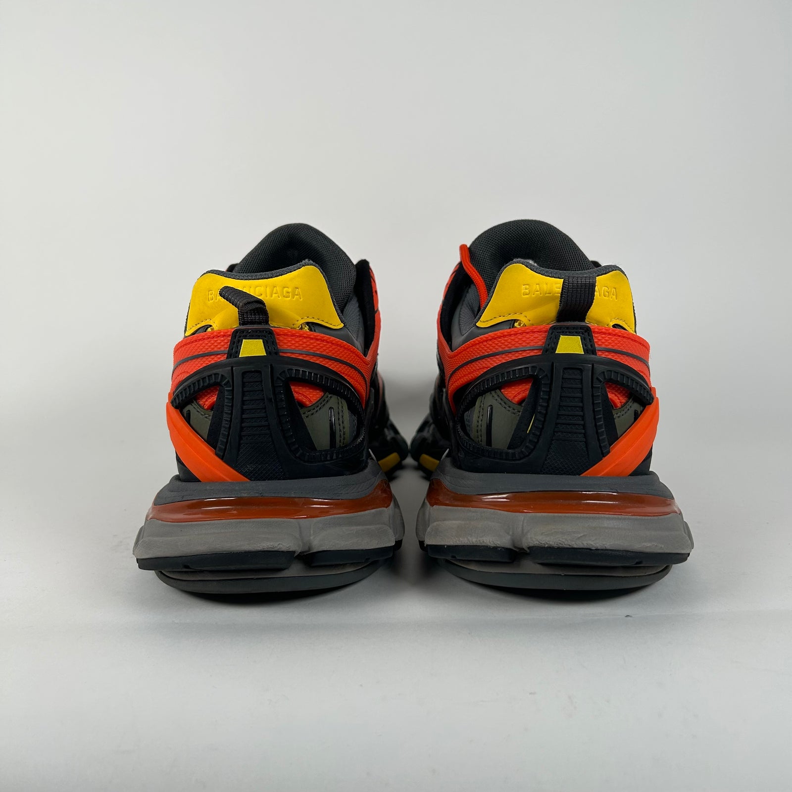 Balenciaga Orange/Black Track 2 Sneaker Size 12