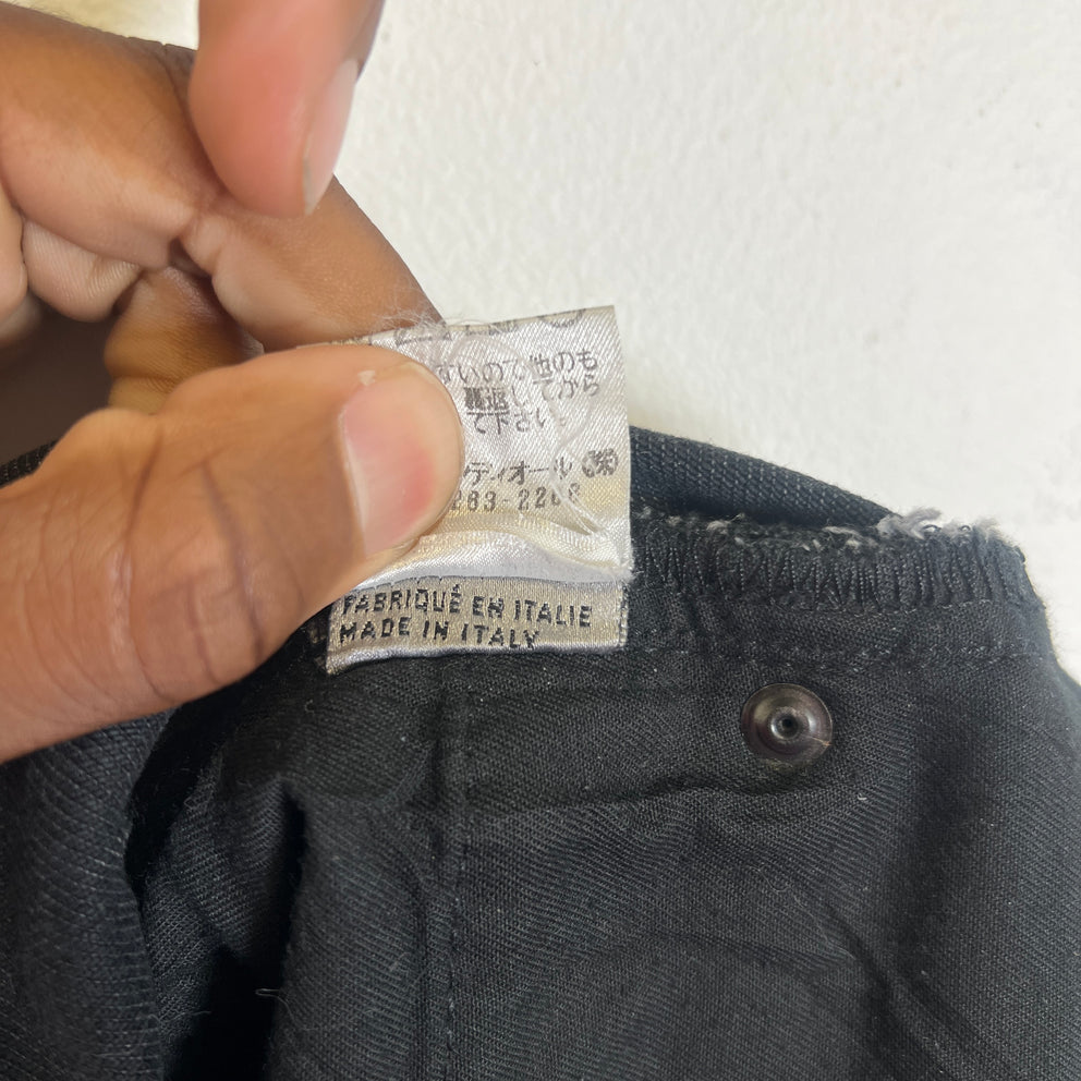 Dior Homme AW06 'These Grey Days' Cummerbund Jeans