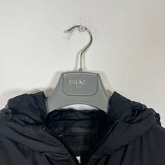 Prada Puffer Nylon Zip Up Jacket Size XL