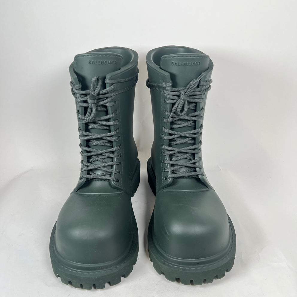 Balenciaga Dark Khaki Steroid Boot Size 43