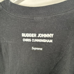 Supreme Black Chris Cunningham Rubber Johnny Tee Size M