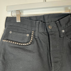 Hysteric Glamour Black On Black Denim Size 29