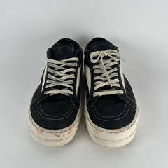 Rick Owens Black/Milk Vintage Low Top Sneakers Size 44