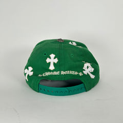 Chrome Hearts Green Cemetery CH Logo Hat