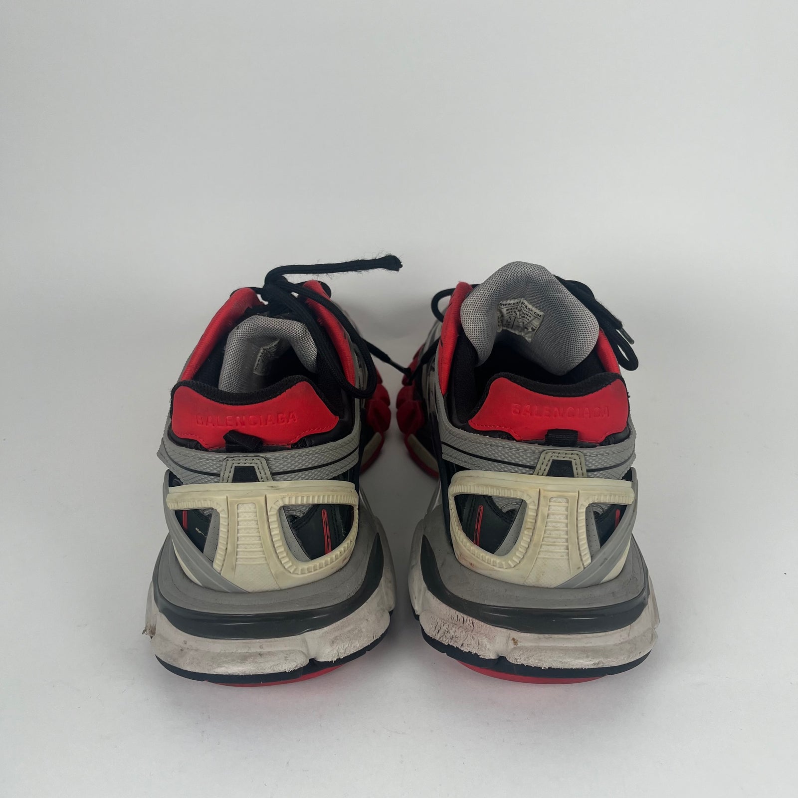 Balenciaga Track 2 Red/Grey Size 12