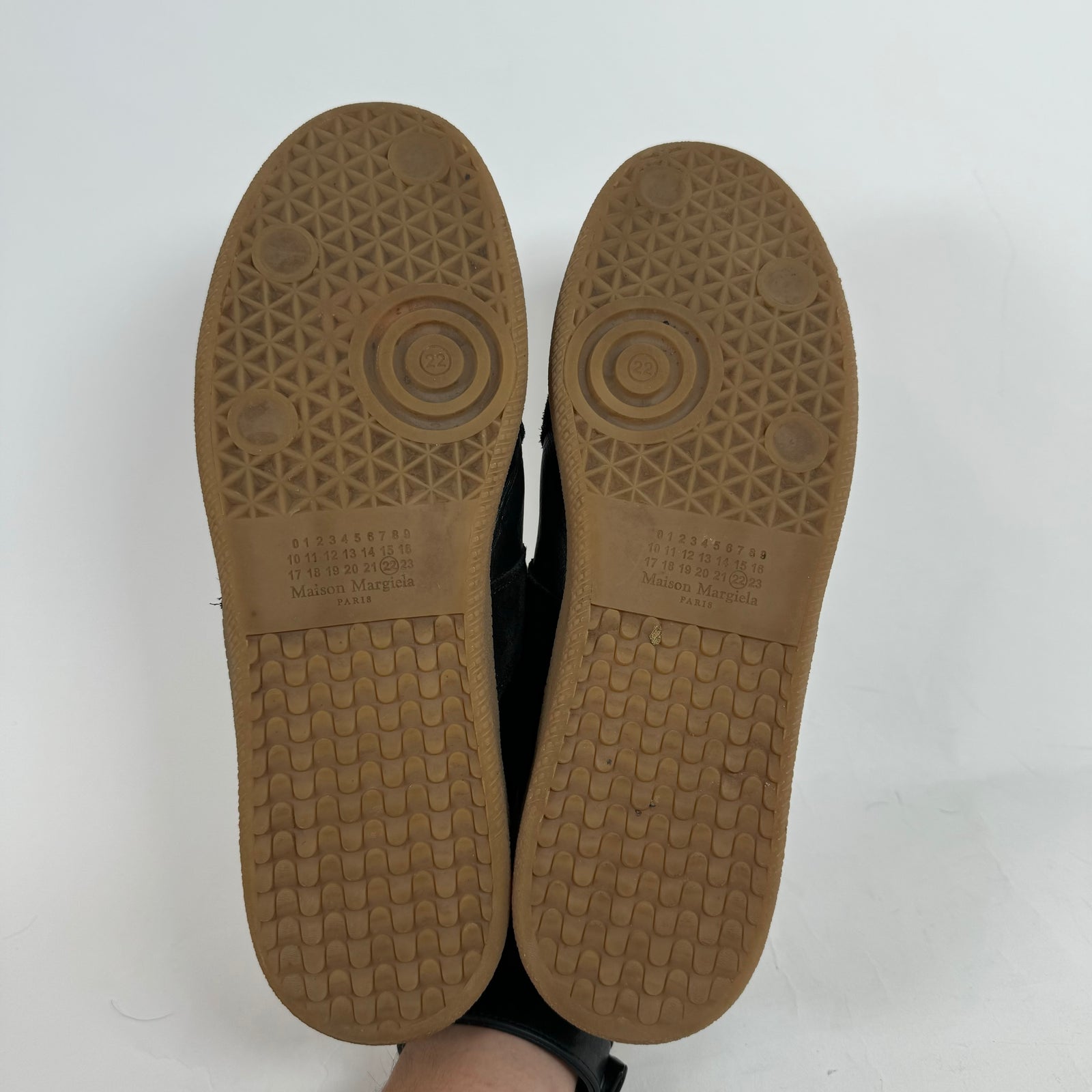 Maison Margiela Black/Gum Gats Size 45