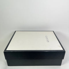 Gucci Mouth Print Distressed Calfskin Rhyton Sneaker