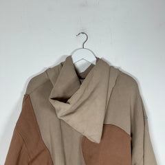 ERL Brown Wave Hoodie Size XL