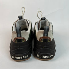 Burberry Arthur Green/Yellow Sneakers Sz 43