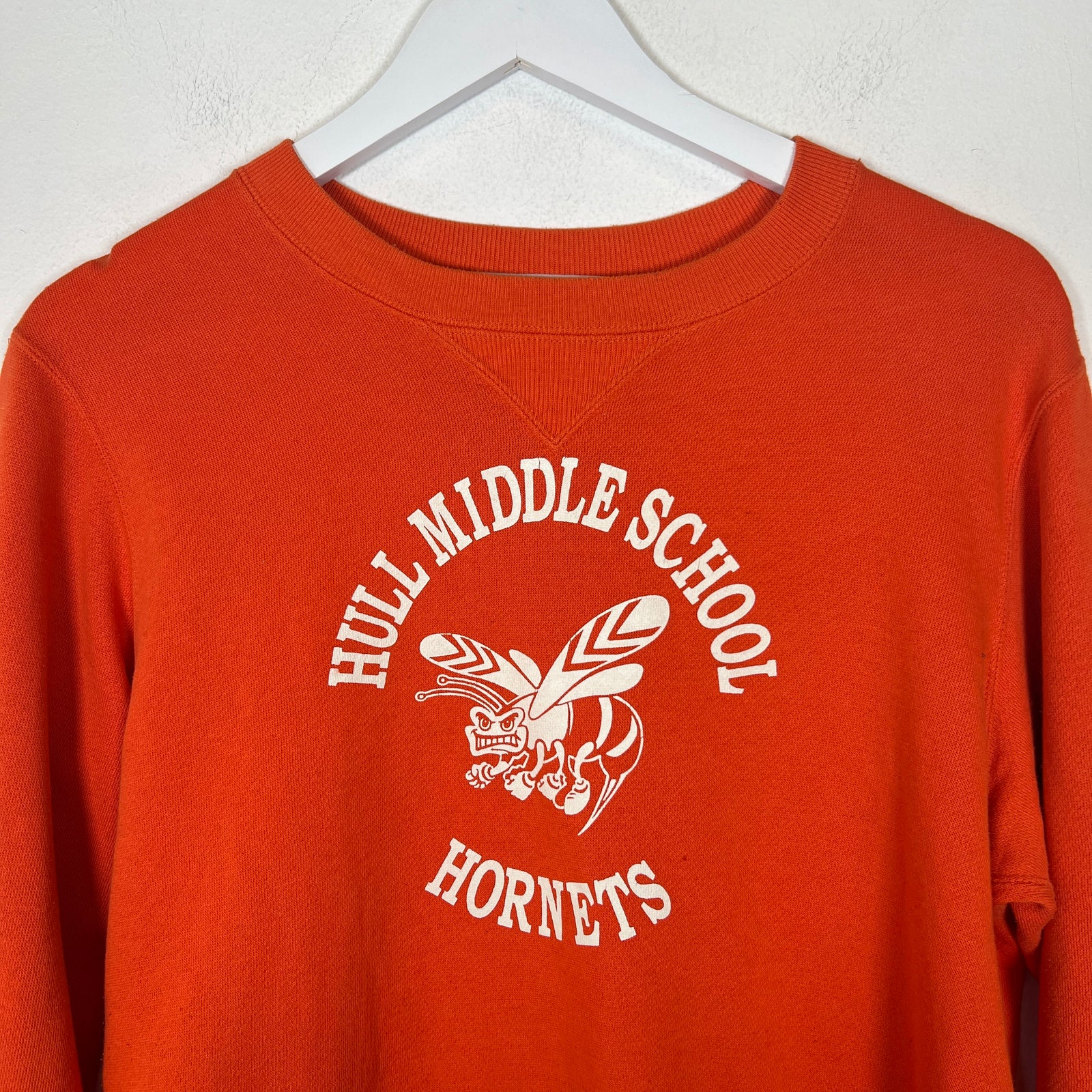 Junya Watanabe Orange Hull Middle School Crewneck Size S