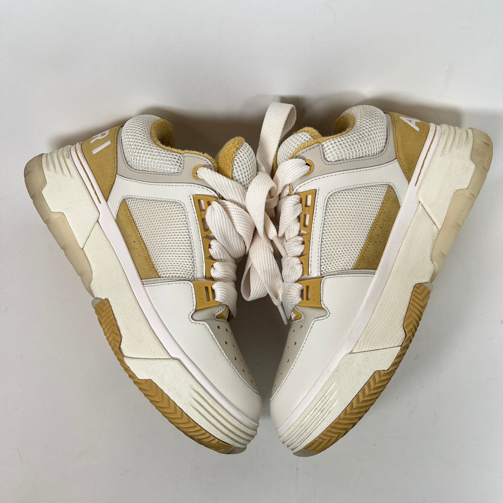 Amiri Mustard Yellow MA-1 Sneaker Size 42
