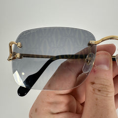 Cartier C Signature Monogram Lense Sunglasses