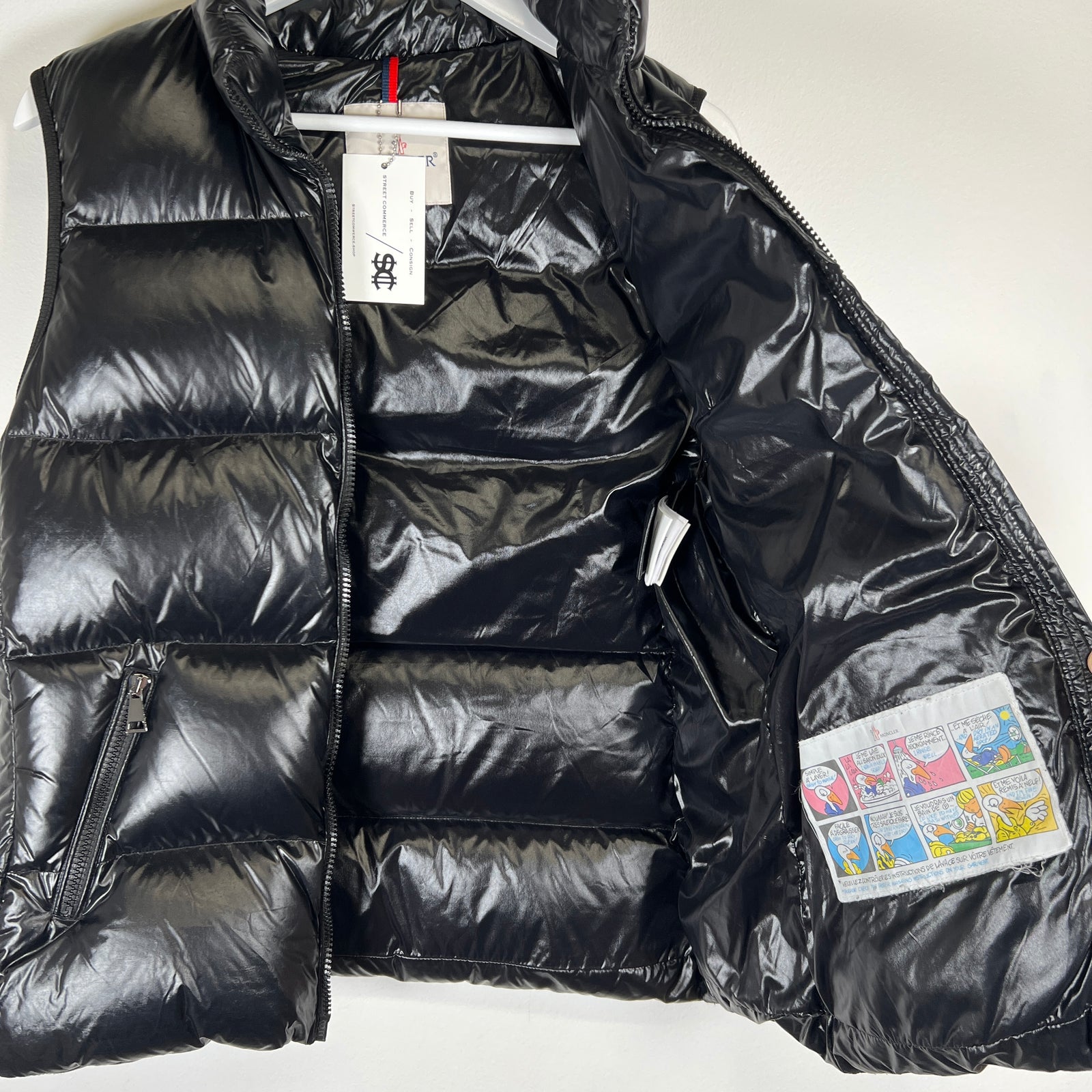 Moncler Black Balabio Vest Sz 4