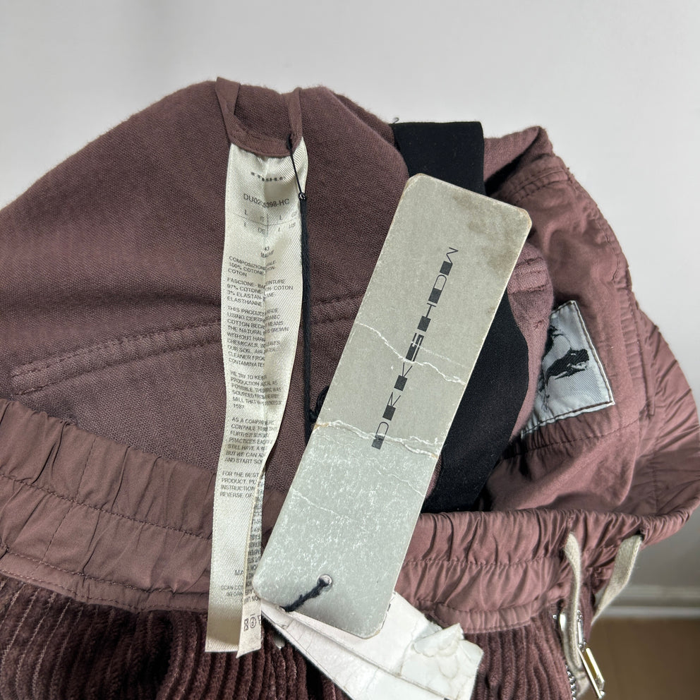 Rick Owens Mauve Corduroy Bela Cargos Size L