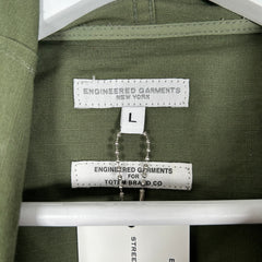 Engineered Garments Military Green Anorak Jacket Size L