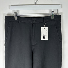 CDG Black Back Zipper Pants Size S