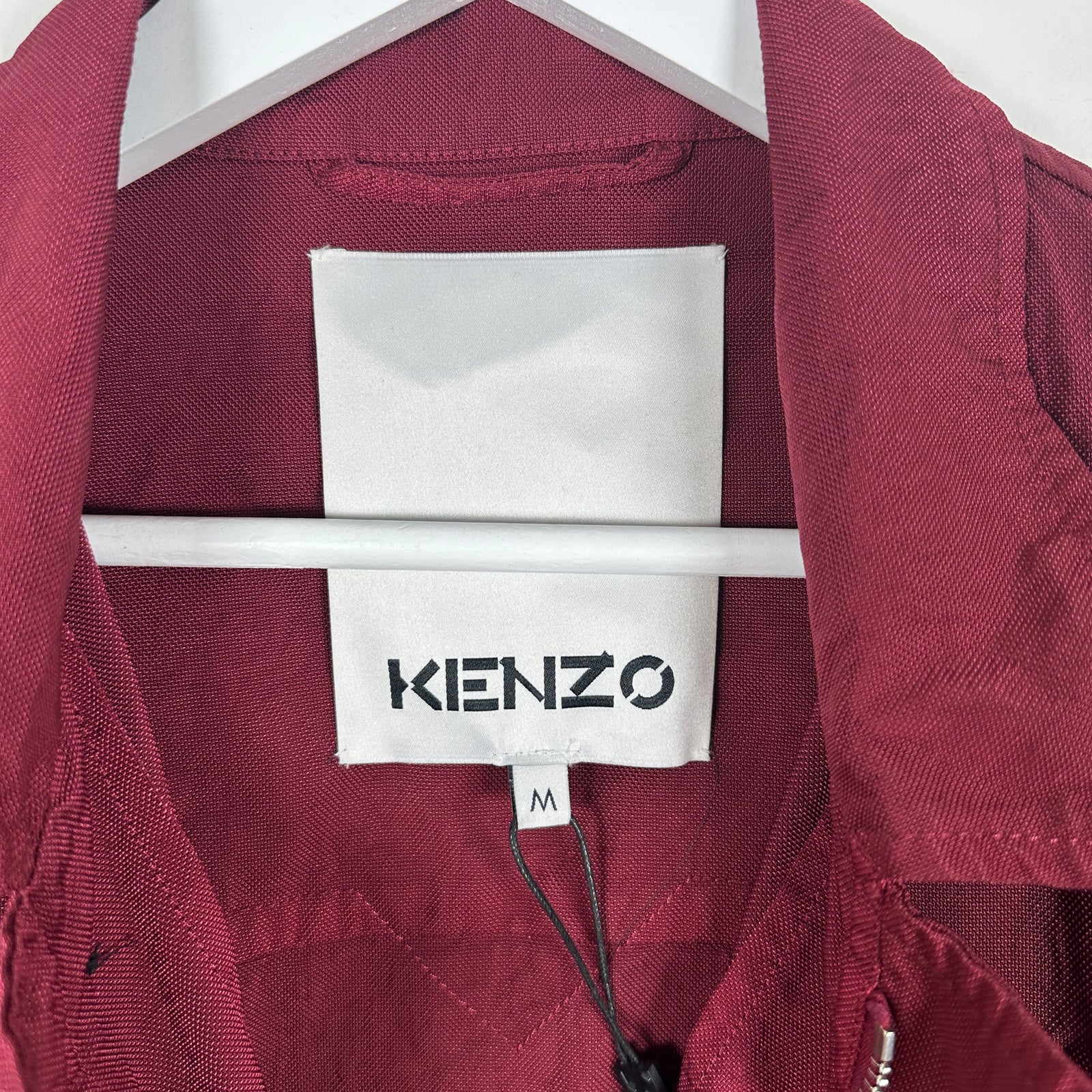 Kenzo Burgundy Field Jacket Size M