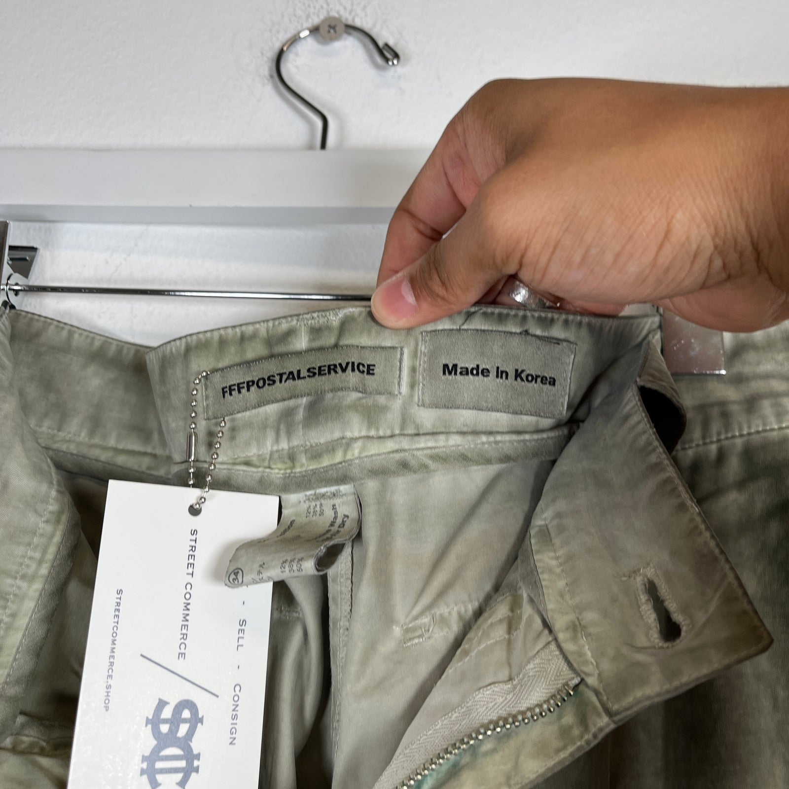 FFFpostal Service Overdyed Cargo Pants Size 34