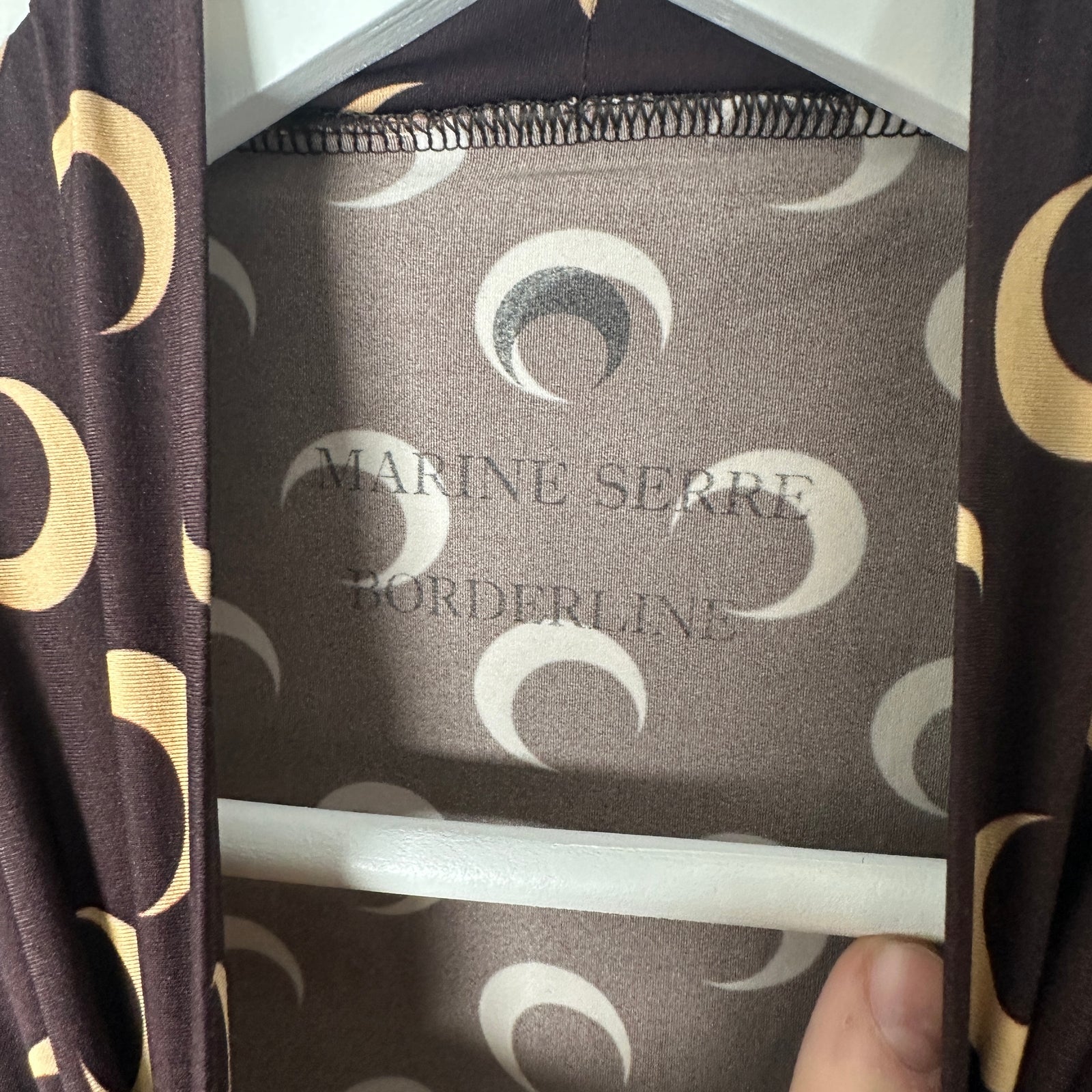Marine Serre Moon Allover Print Tight Top Size M
