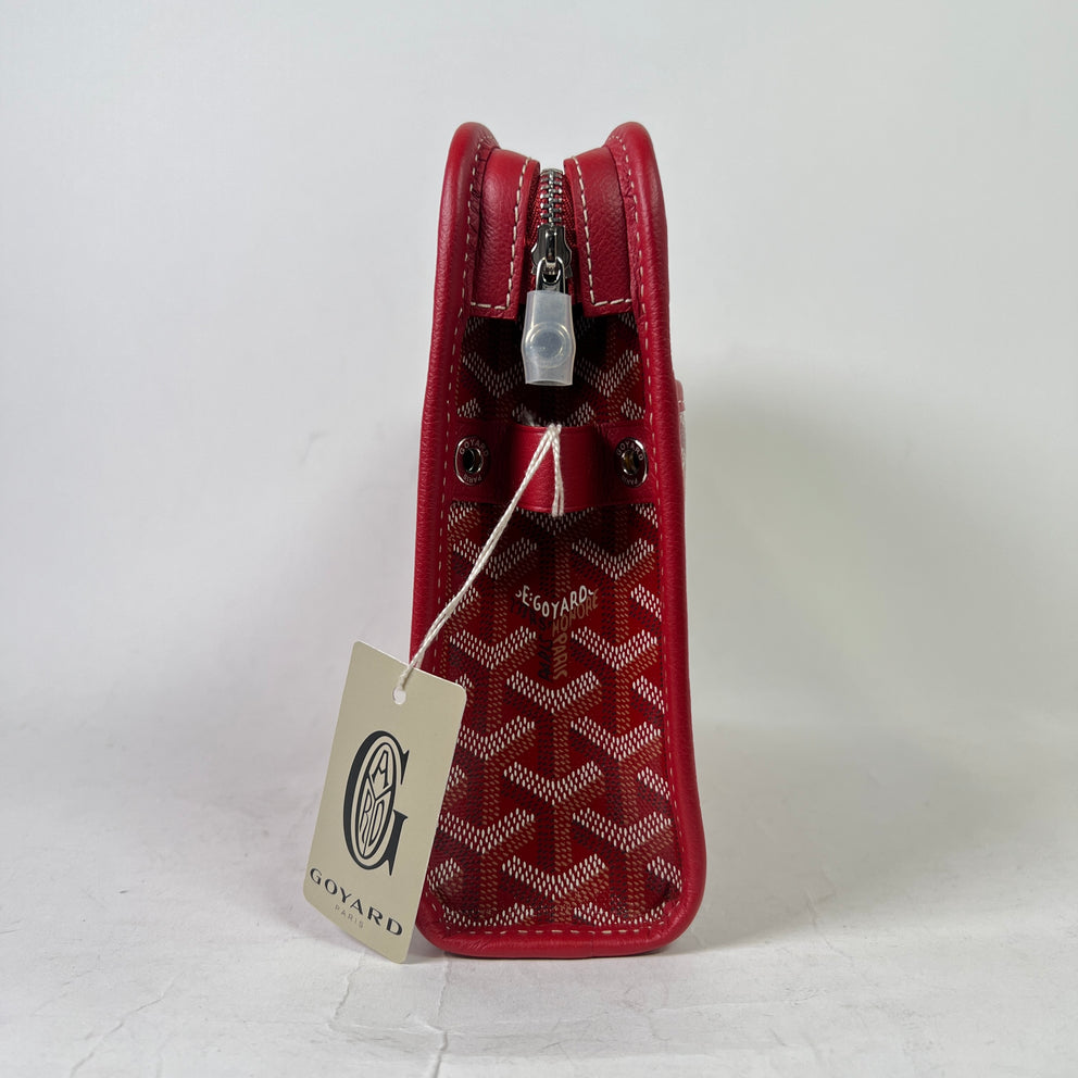 Goyard Red Jouvence MM Toiletry Bag