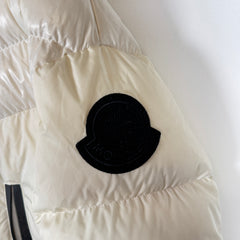Moncler White Guenioc Giubbotto Jacket Size 3