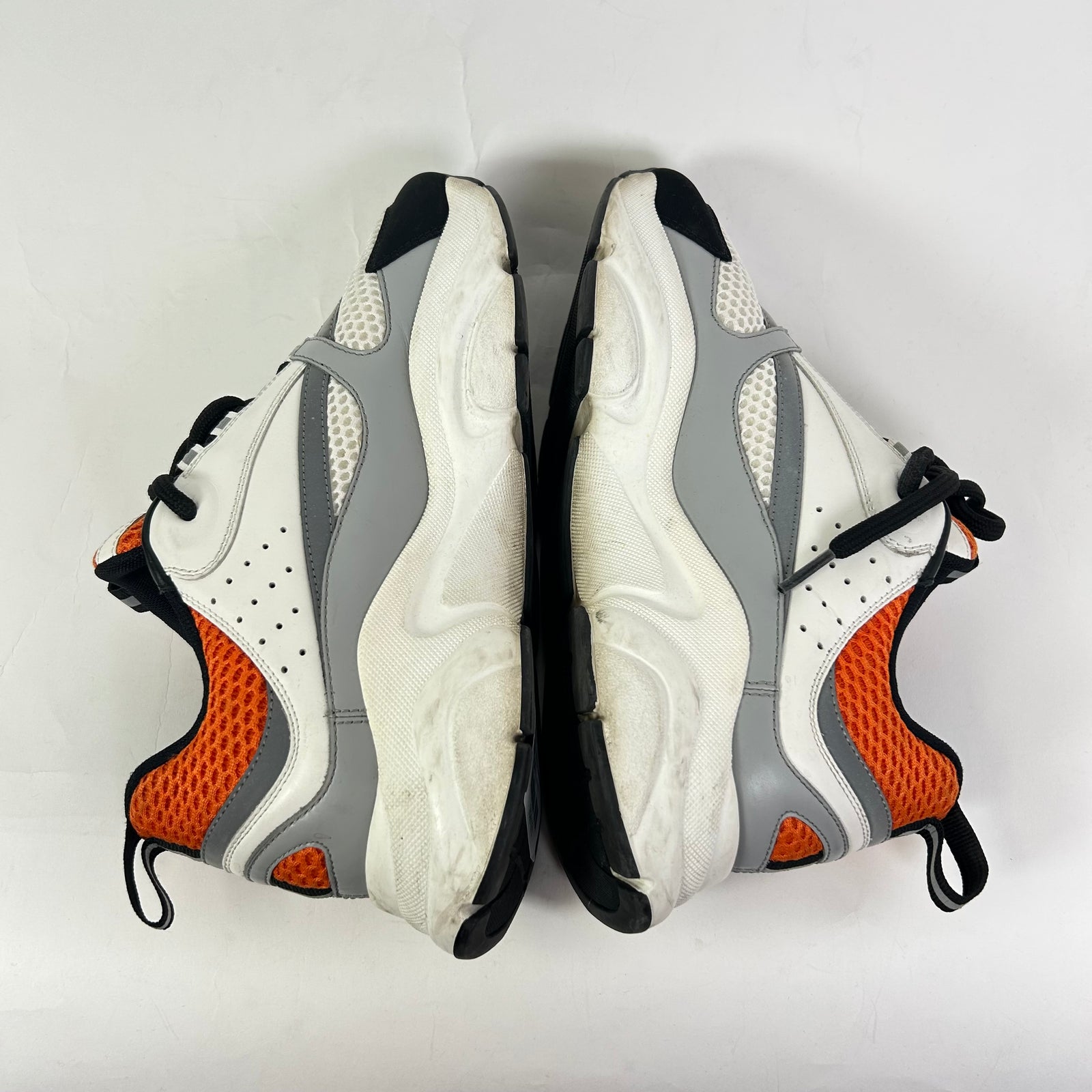 Dior B22 Orange/White Sneaker Size 40
