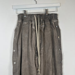 Rick Owens Drkshdw Dust Waxed Pusher Pants Size XS