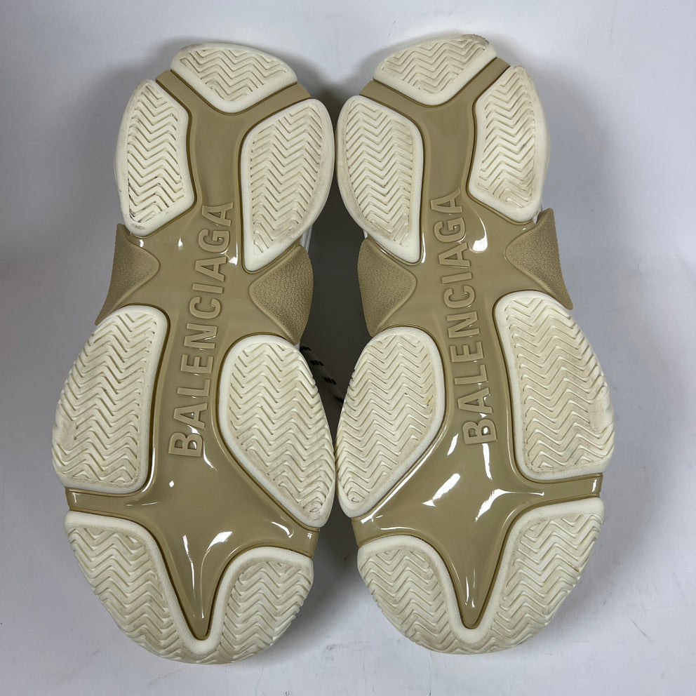 Balenciaga White Triple S Sneaker Size 42