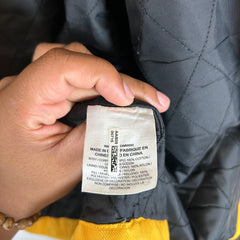 Supreme x Nike Yellow Double Zip Quilted Work Jacket Size XXL