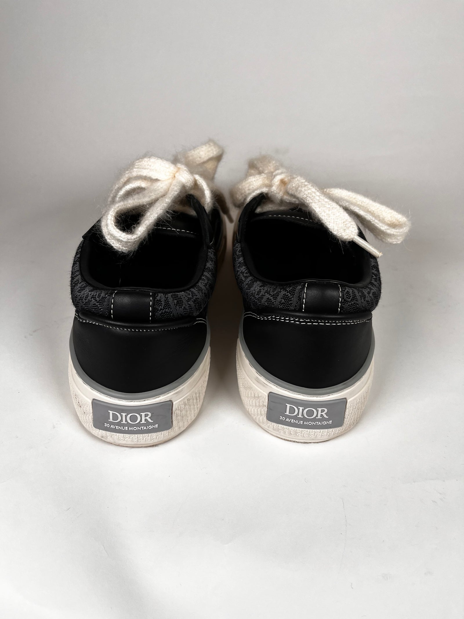 Dior B33 Oblique Black Low Top Sneaker Size 42
