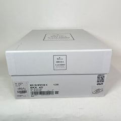 Maison Mihara Yasuhiro Black/White Hank OG Sole Canvas Low-Top Sneaker Size 45