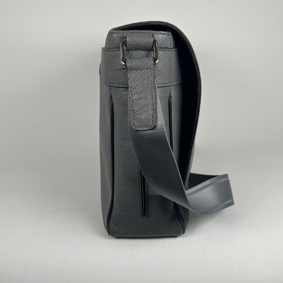 Louis Vuitton Grey Messenger Bag
