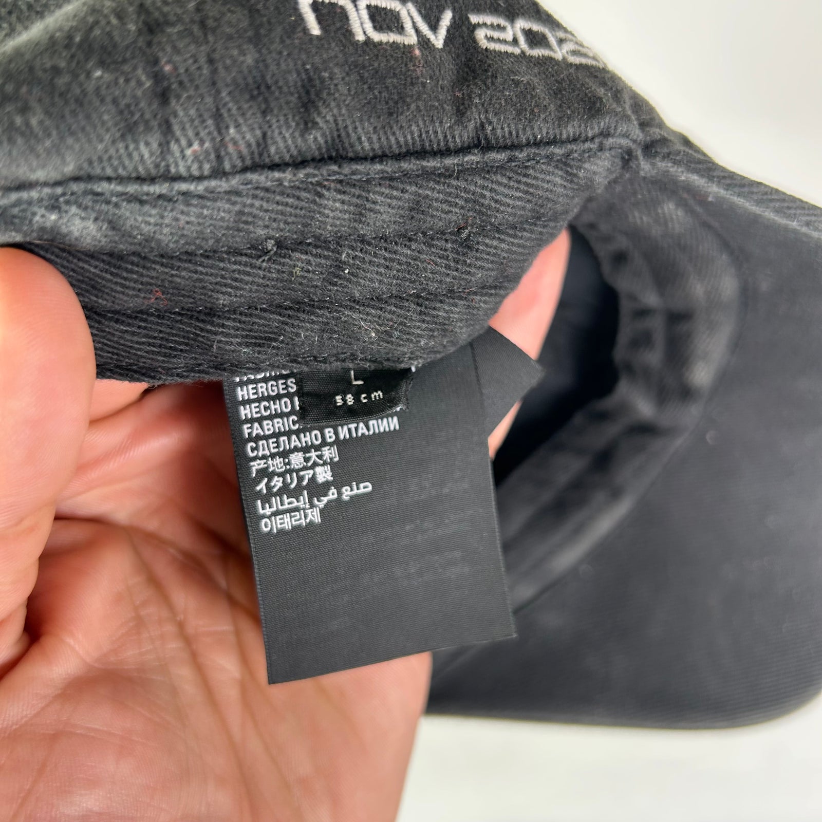 Balenciaga PS5 Logo Hat
