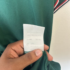 Moncler Green Maglia Polo Shirt Size L