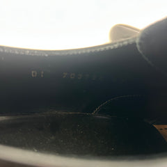 Saint Laurent Black Patent Leather Oxfords Size 40