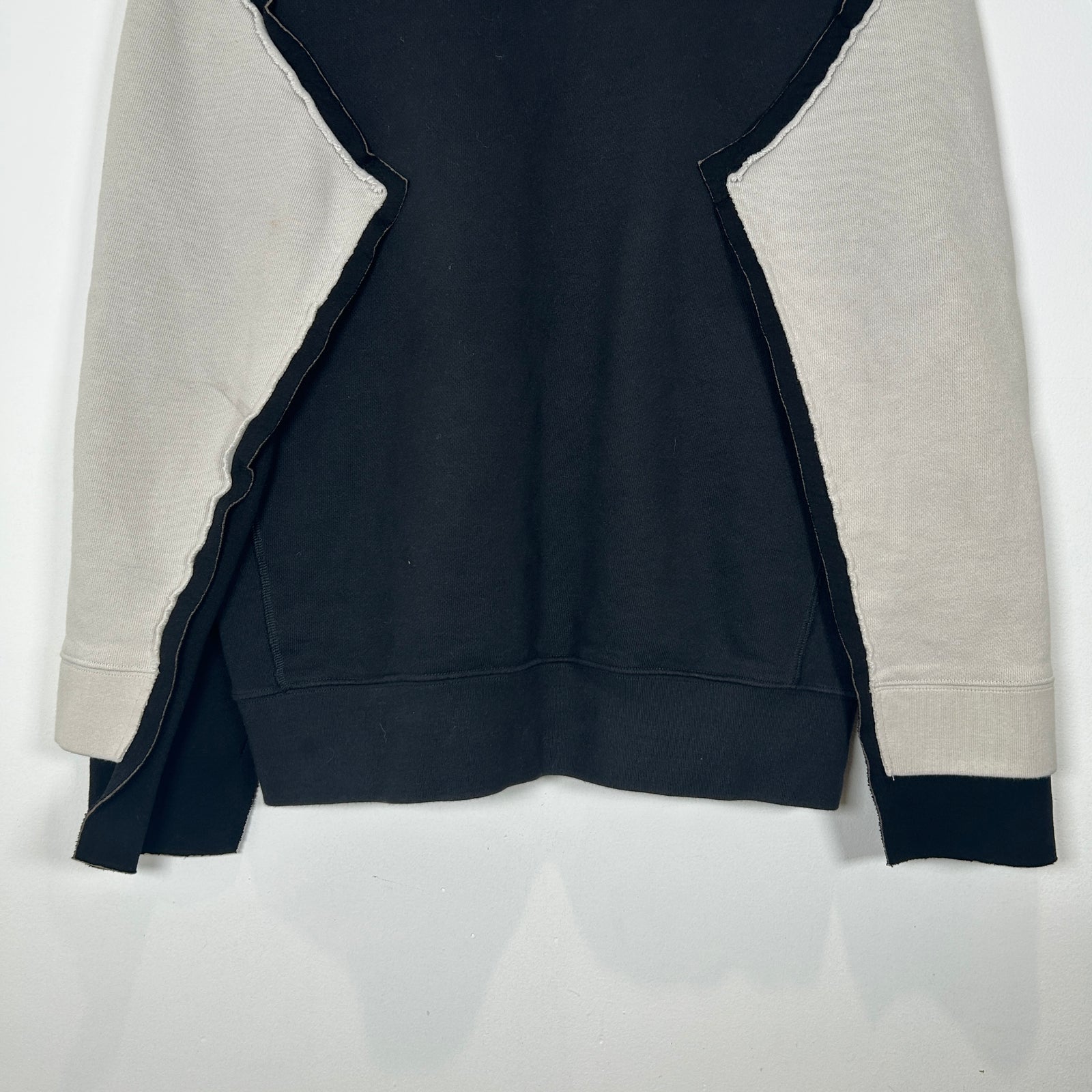 Maison Margiela Contrast Sleeve Crewneck Size XS