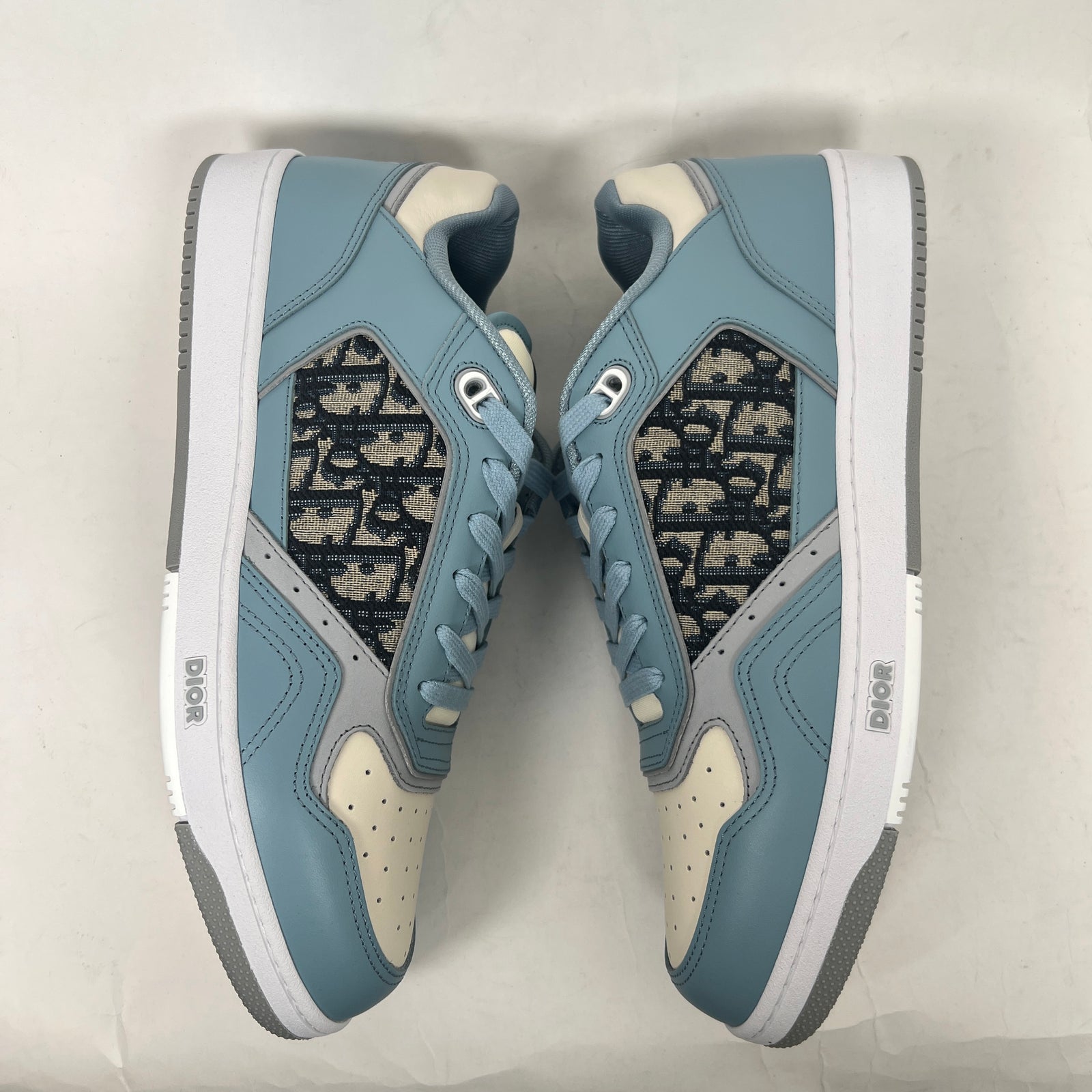 Dior B27 Blue/Beige Oblique Sneaker Size 42