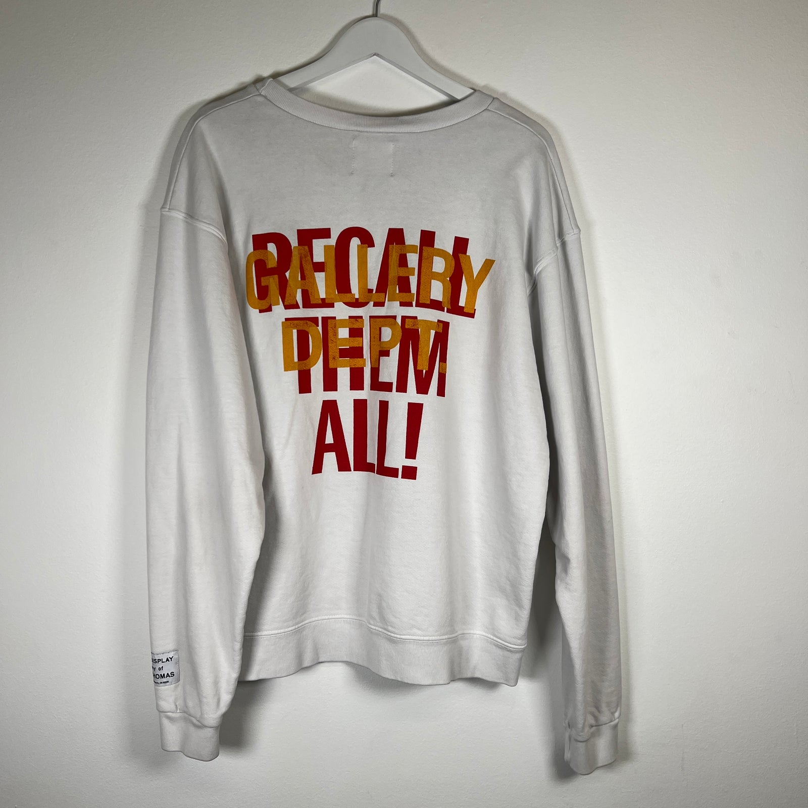 Gallery G-Ball White Crewneck Size XL