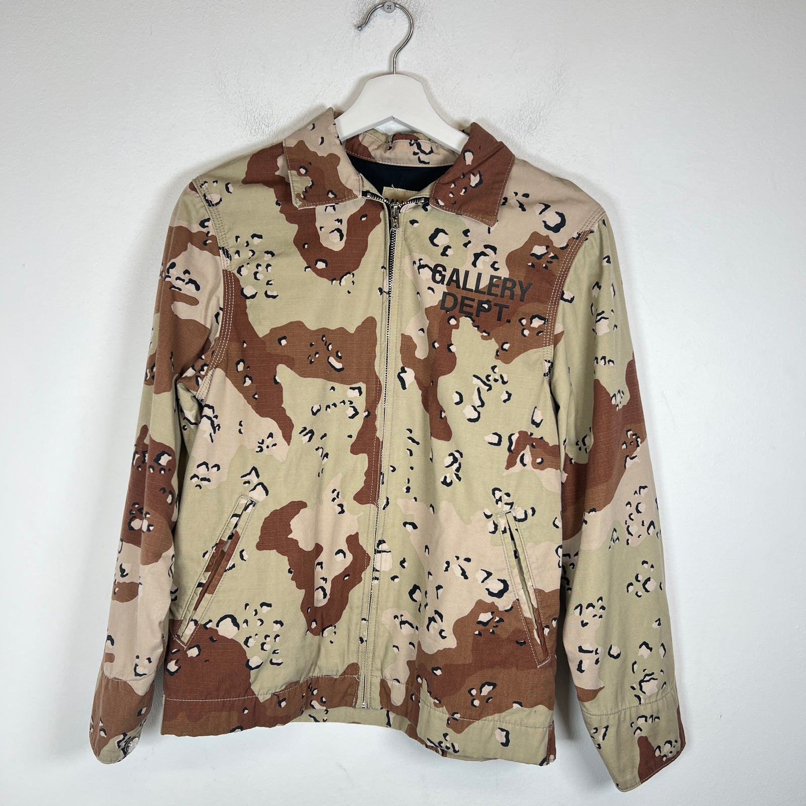 Gallery Dept Chocolate Chip Camo Montecito Jacket Size XS