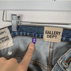 Gallery Dept. 'Cornell' Flare Denim Size 40